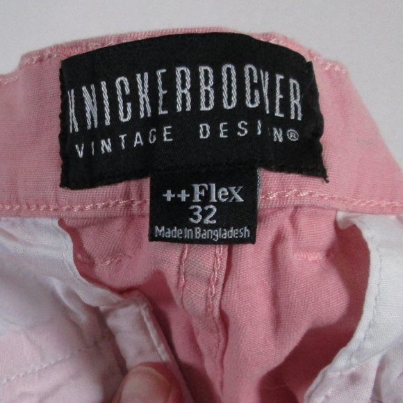 KNICKERBOCKER Mens Pink Shorts w\ Shark Print Size 32 ++Flex  Preowned G… - Picture 4 of 6